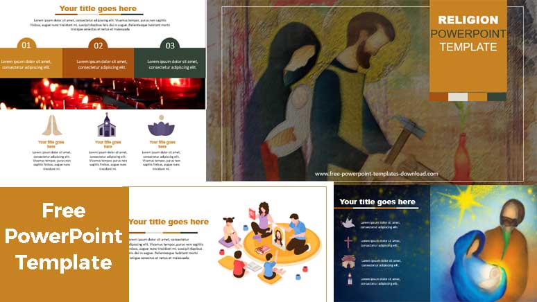 pantallazos plantilla de powerpoint para religión