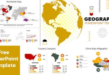 plantillas de powerpoint mapas deograficos