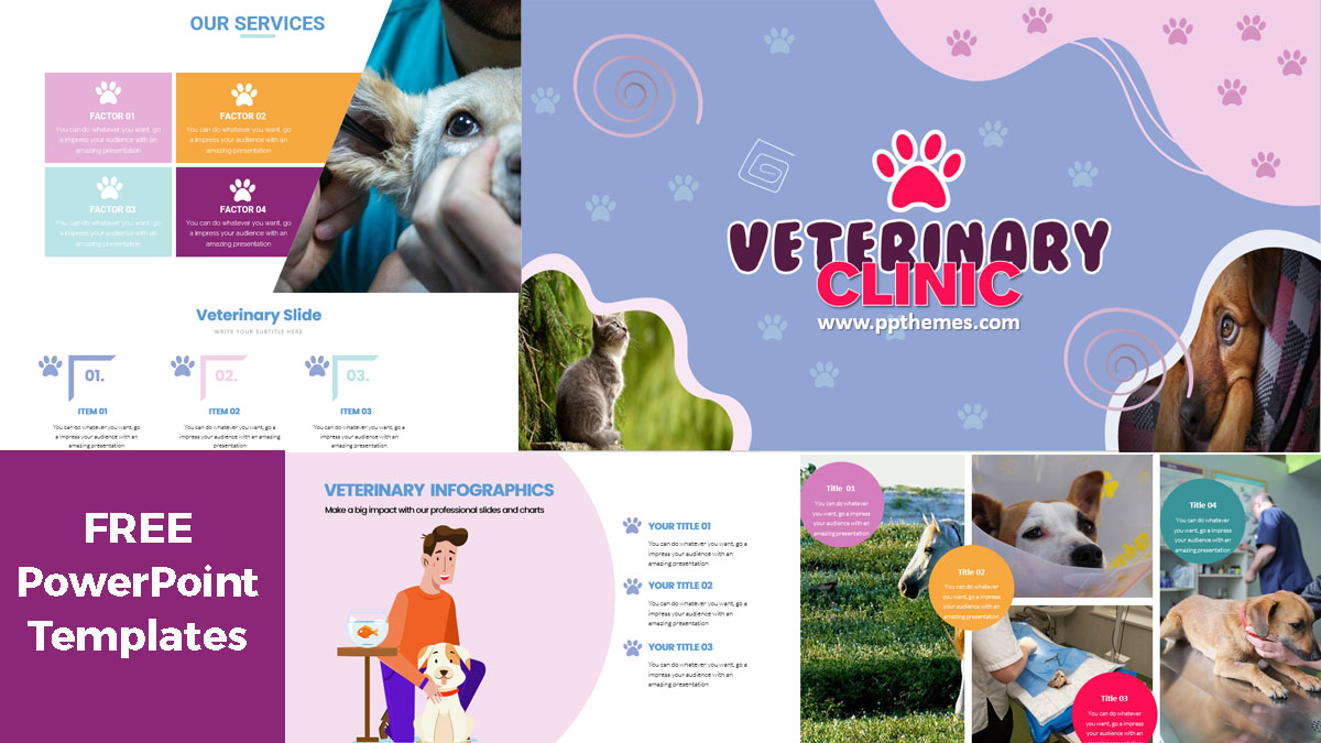 plantillas con infografias en powerpoint para veterinaria